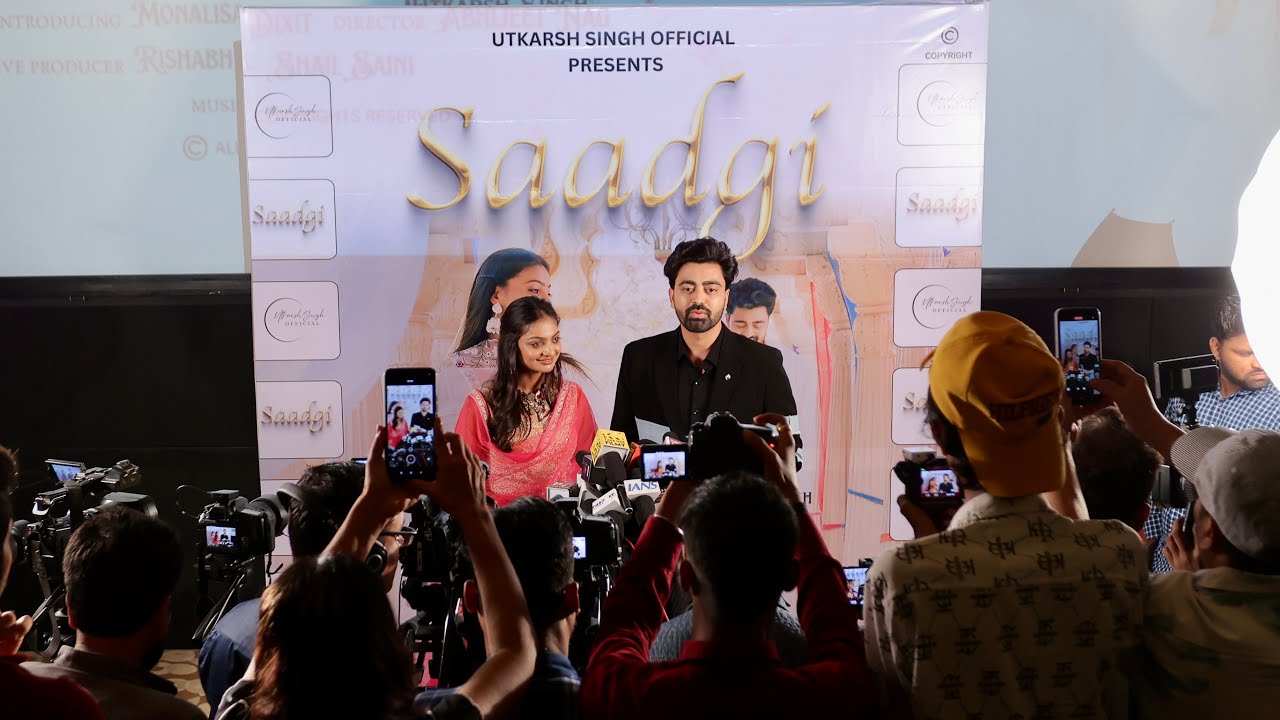 SAADGI Song Release Event @ Mumbai | Utkarsh Singh | Monalisa 