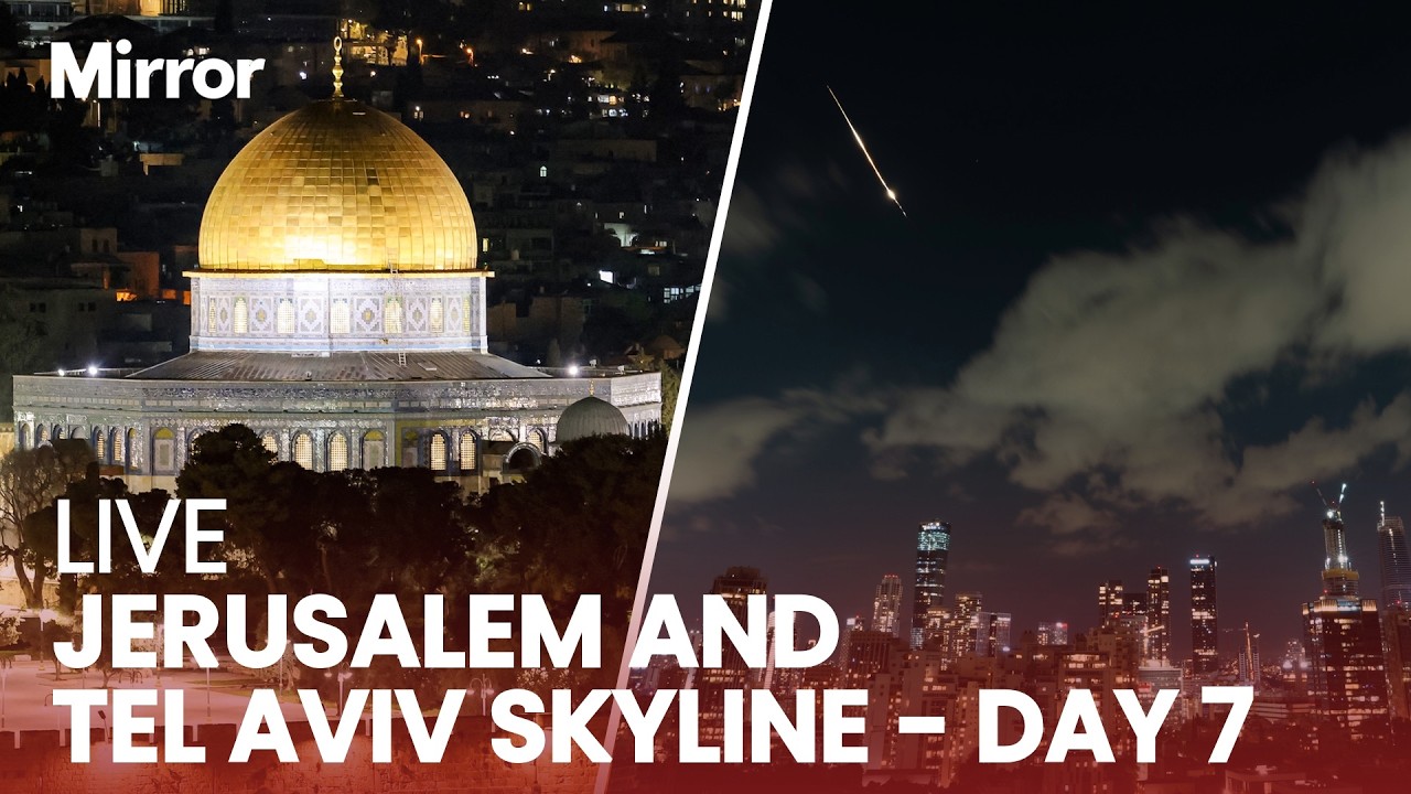 LIVE: Jerusalem and Tel Aviv remain on HIGH ALERT as Iran war hits DAY 7