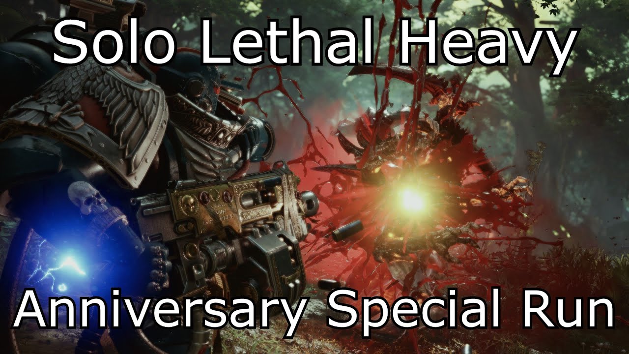 Solo Lethal Heavy, special Heavy Bolter run, just for you // Warhammer 40000. Space Marine 2.