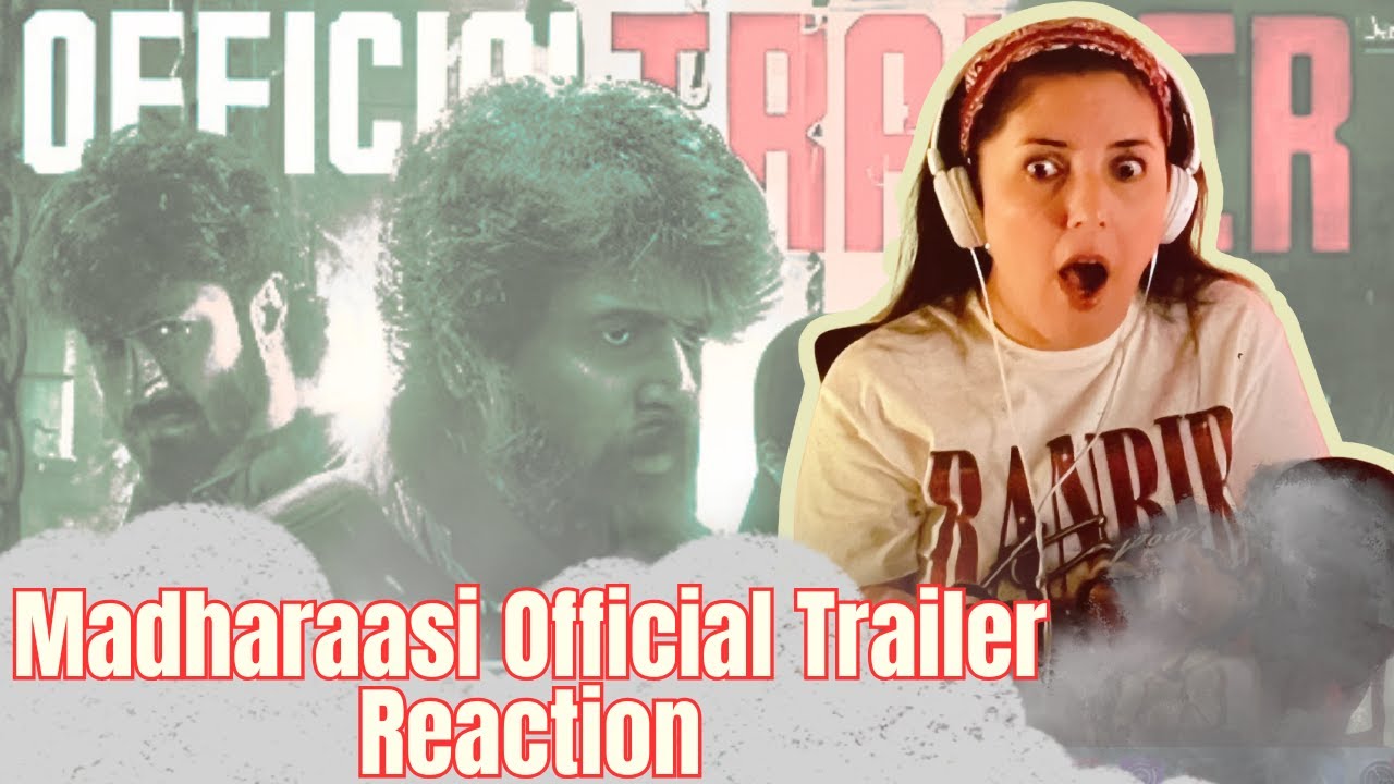 Madharaasi Official Trailer Reaction | Sivakarthikeyan | Vidyut | A.R.Murugadoss | Anirudh