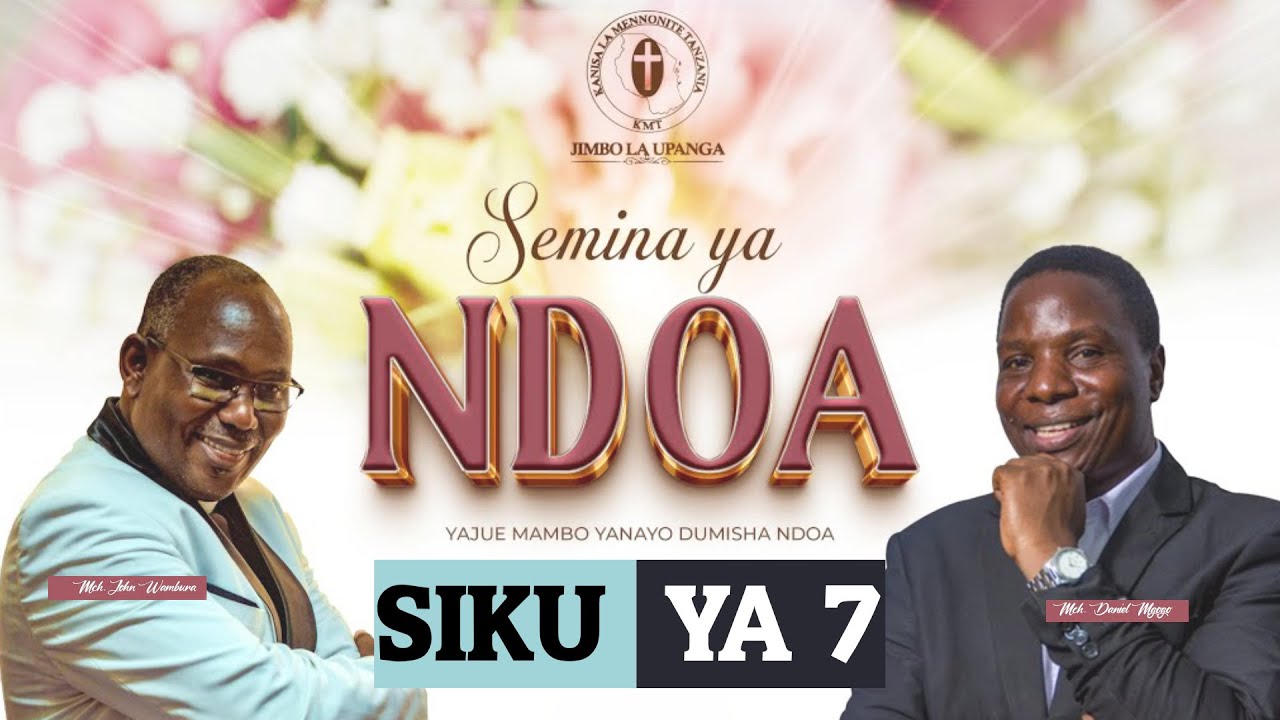SEMINA YA NDOA: HITIMISHO