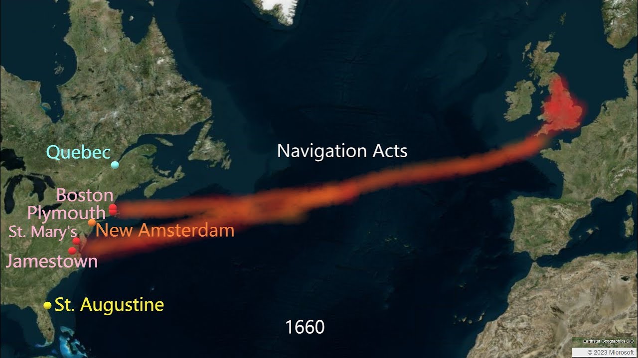 Phases of Colonial America: the Navigation Acts and British America | American history & archaeology