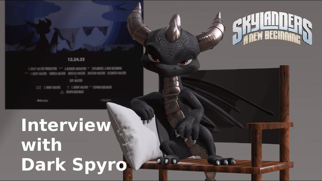 Interview with Dark Spyro: Skylanders: A New Beginning
