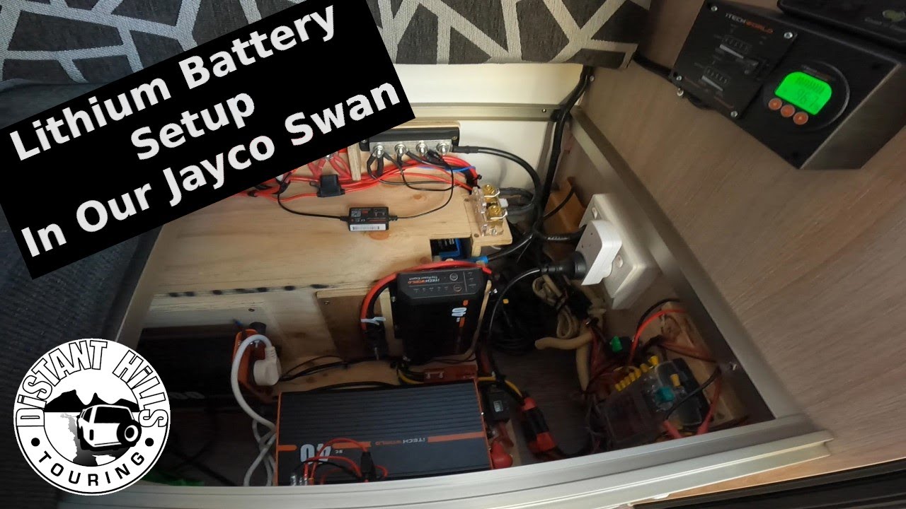 Lithium Battery Setup in Our Jayco Swan