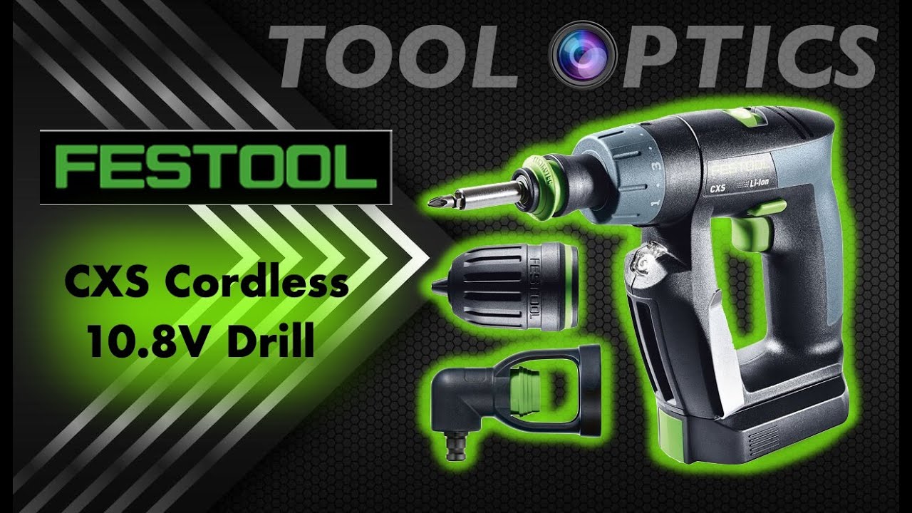 The lightest drill I've ever worked with | Festool CXS 2.6 Li-Ion Drill