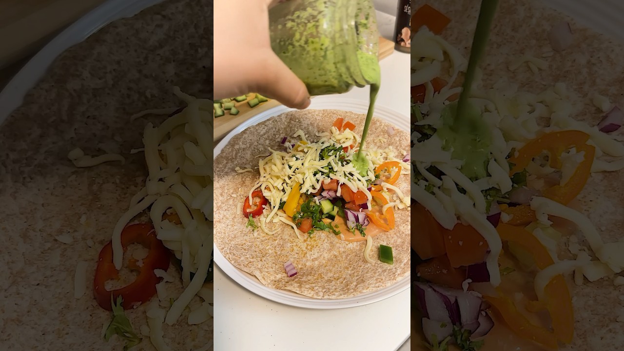 Easy Veggie Wrap Recipe | Quick & Delicious