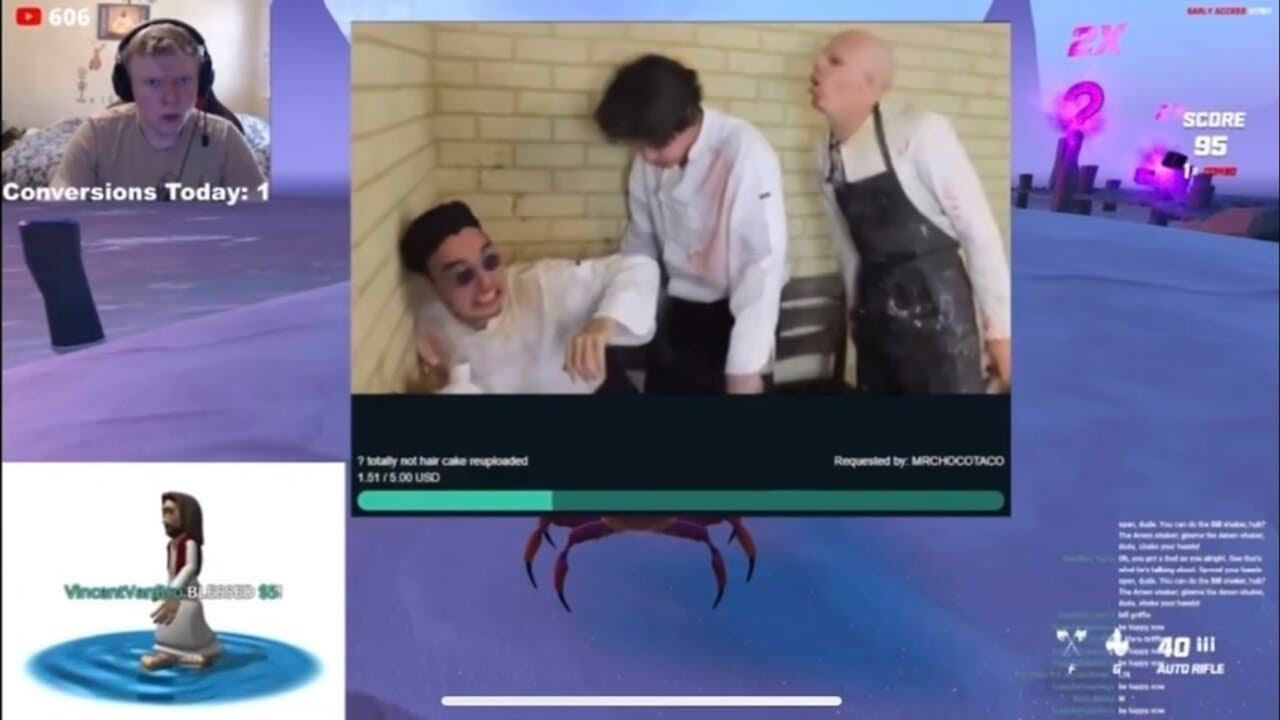Bill Jensen funniest livestream moments part 22 (WARNING: REALLY LOUD) [censored reupload]