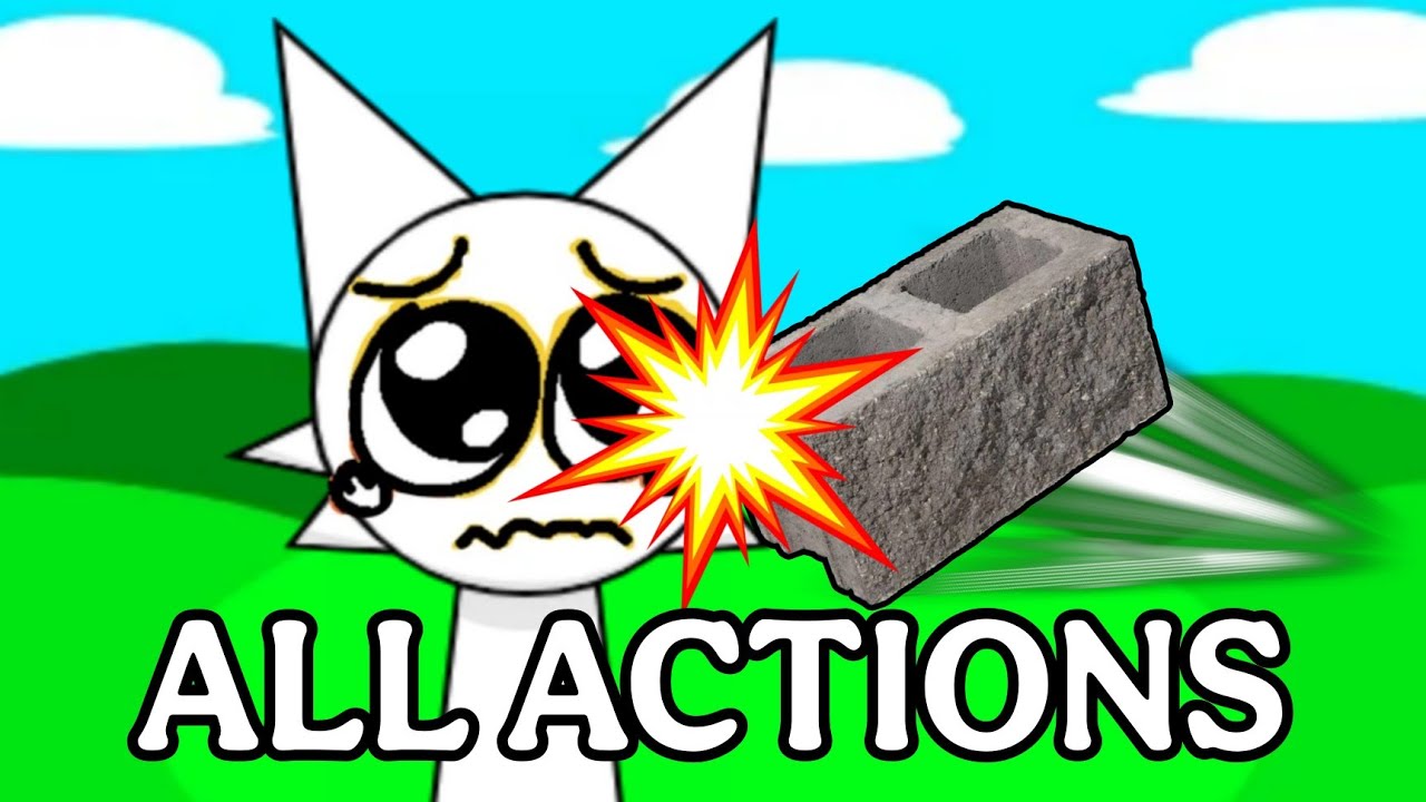 ALL ACTIONS IN INTERACTIVE WENDA [SPRUNKI]