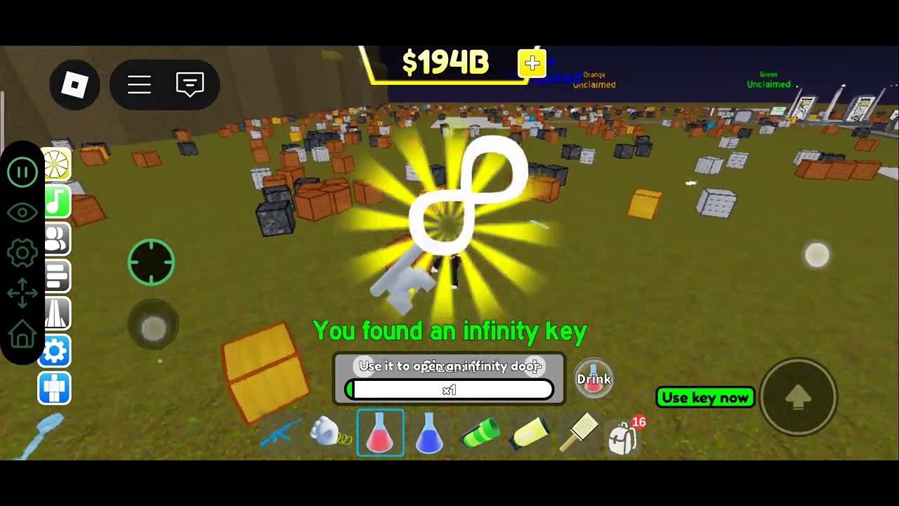 After you afk for 10 hours in infinite tower tycoon: