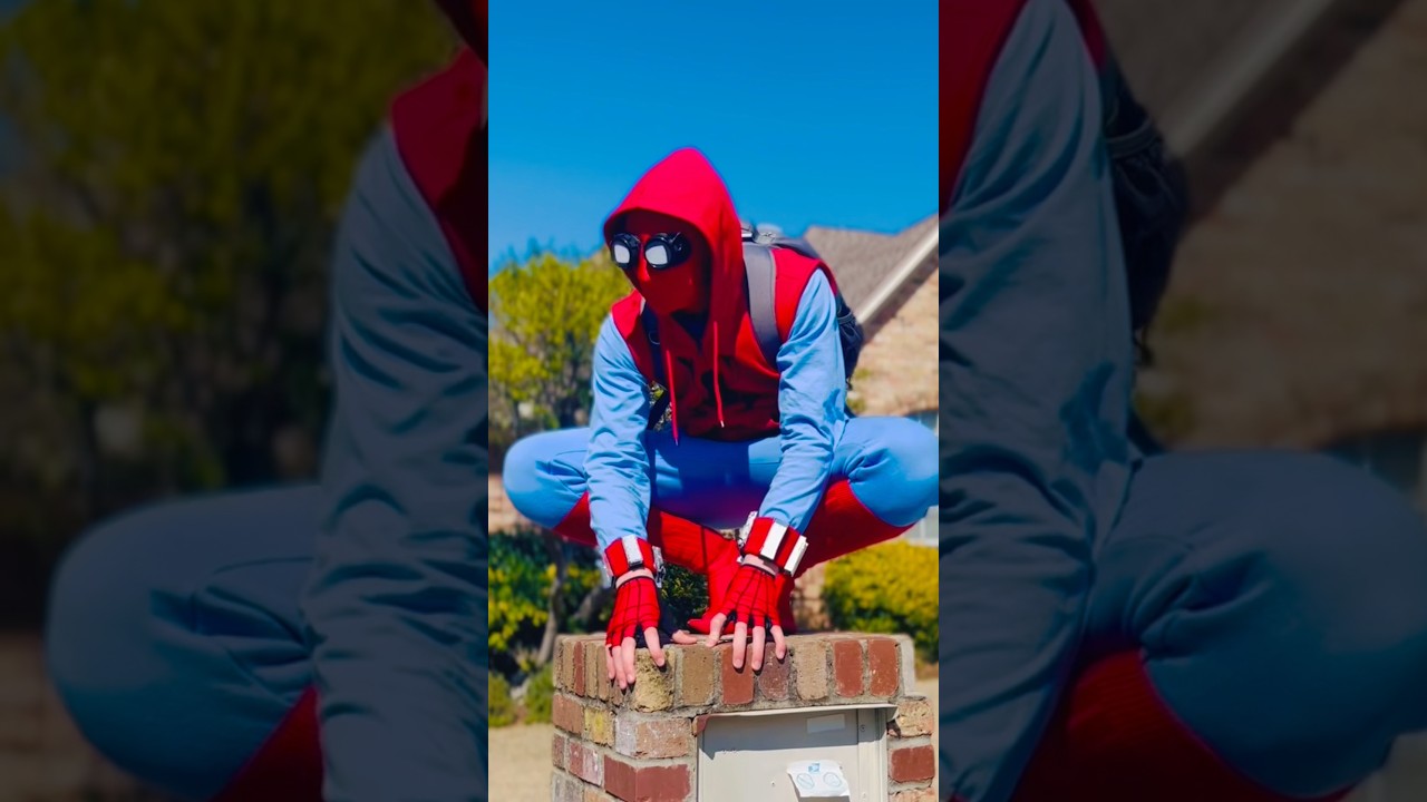 Spider-Man Homecoming Homemade Suit Up #spiderman #marvel #tomholland #mcu #cosplay