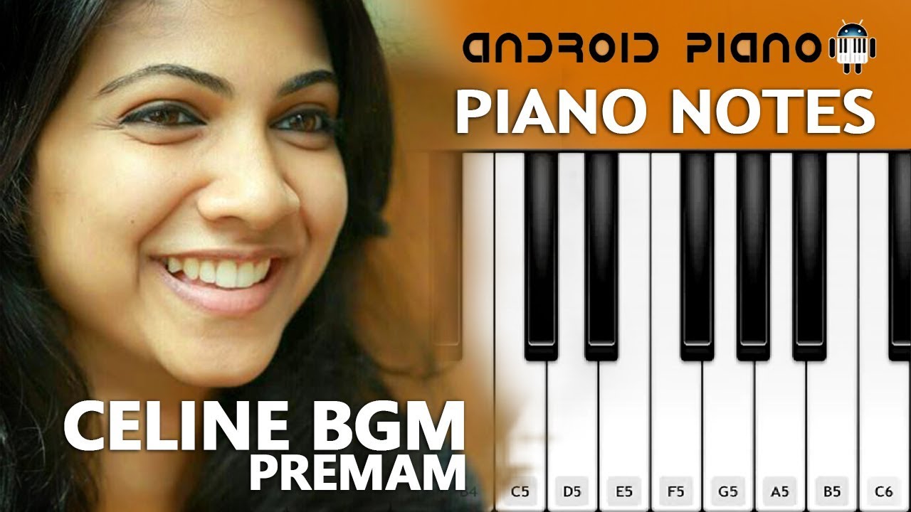 Celine BGM Premam Piano Notes | Premam theme BGM Red Velvet | Premam Bgm theme music |