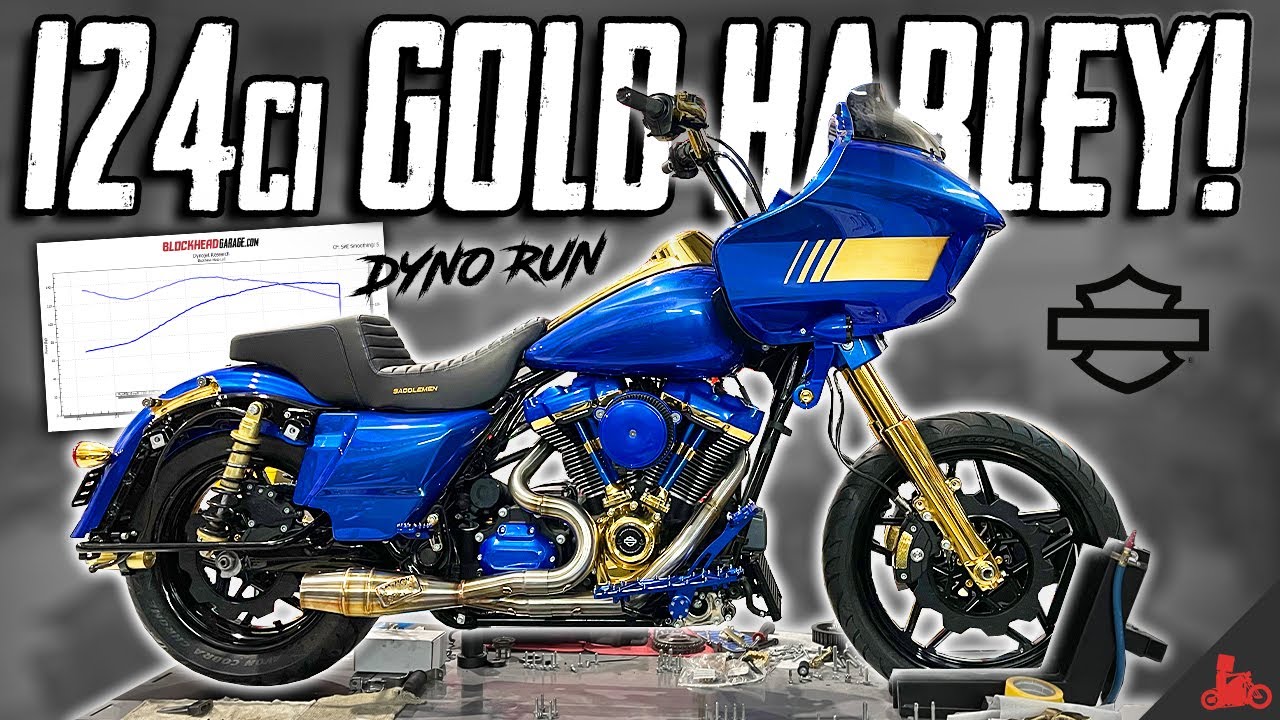 REAL GOLD Harley-Davidson Road Glide 124ci Build