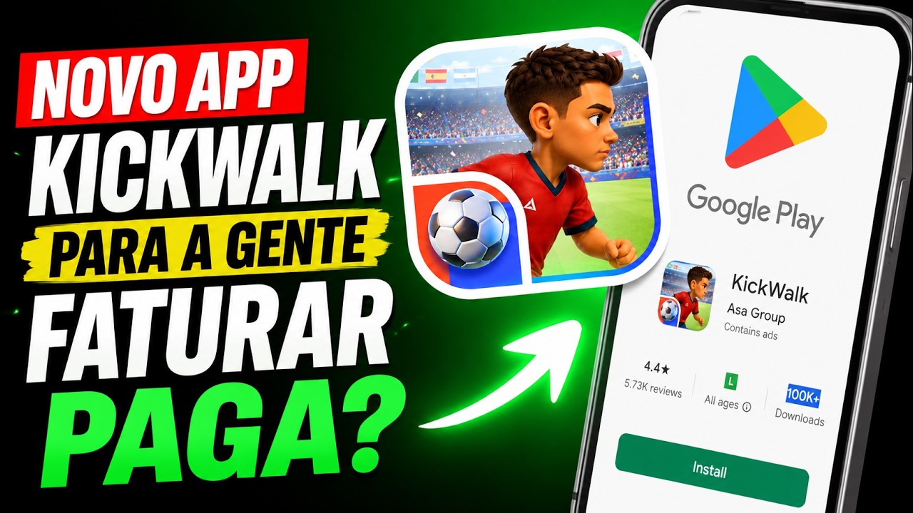 KickWalk Realmente Paga? Testei o Novo App da Play Store!