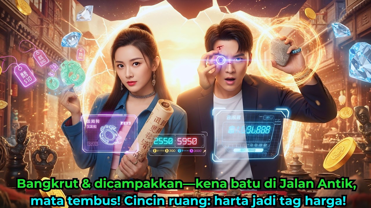 Bangkrut & dicampakkan—kena batu di Jalan Antik,mata tembus! Cincin ruang: harta jadi tag harga!