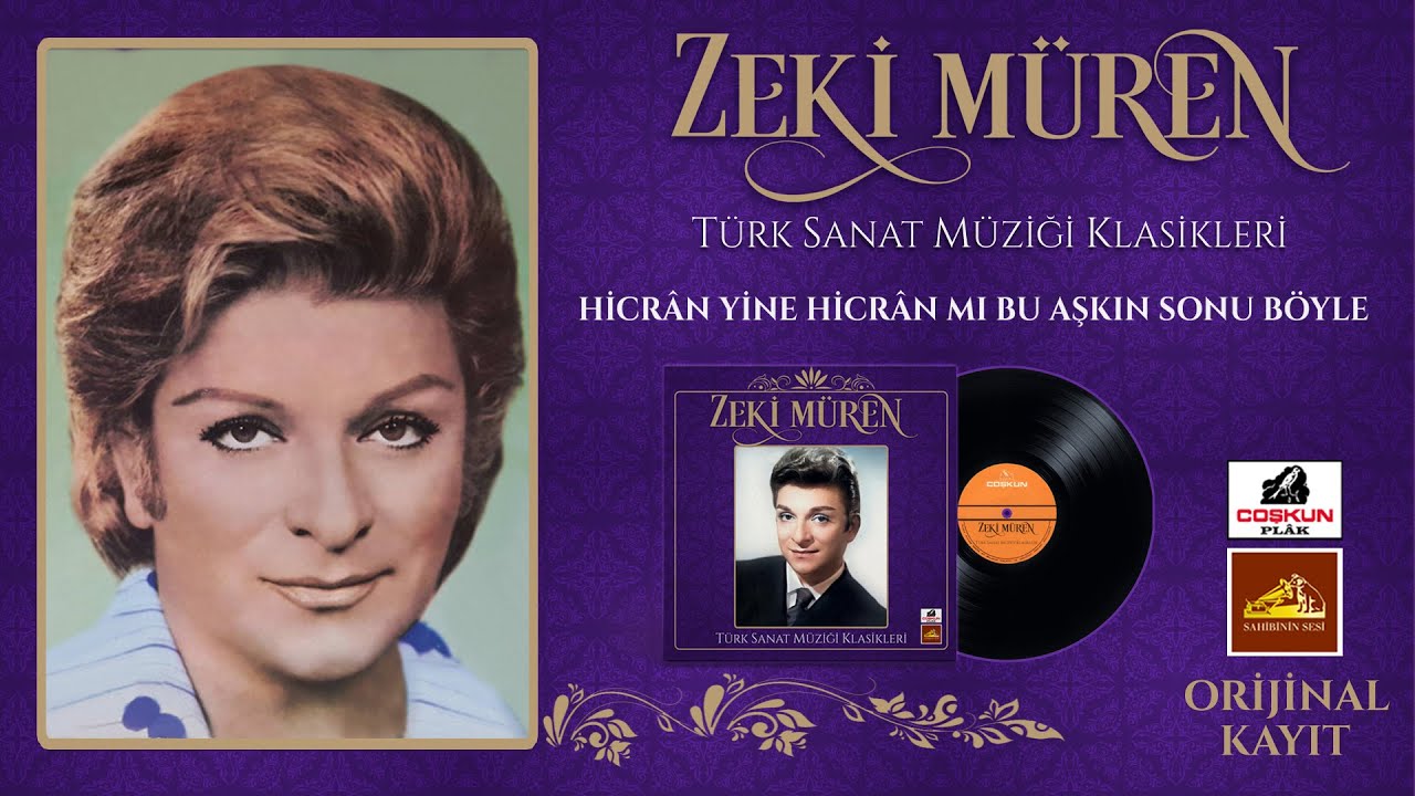 Zeki Müren - Hicrân Yine Hicrân Mı Bu Aşkın Sonu Böyle (1975)