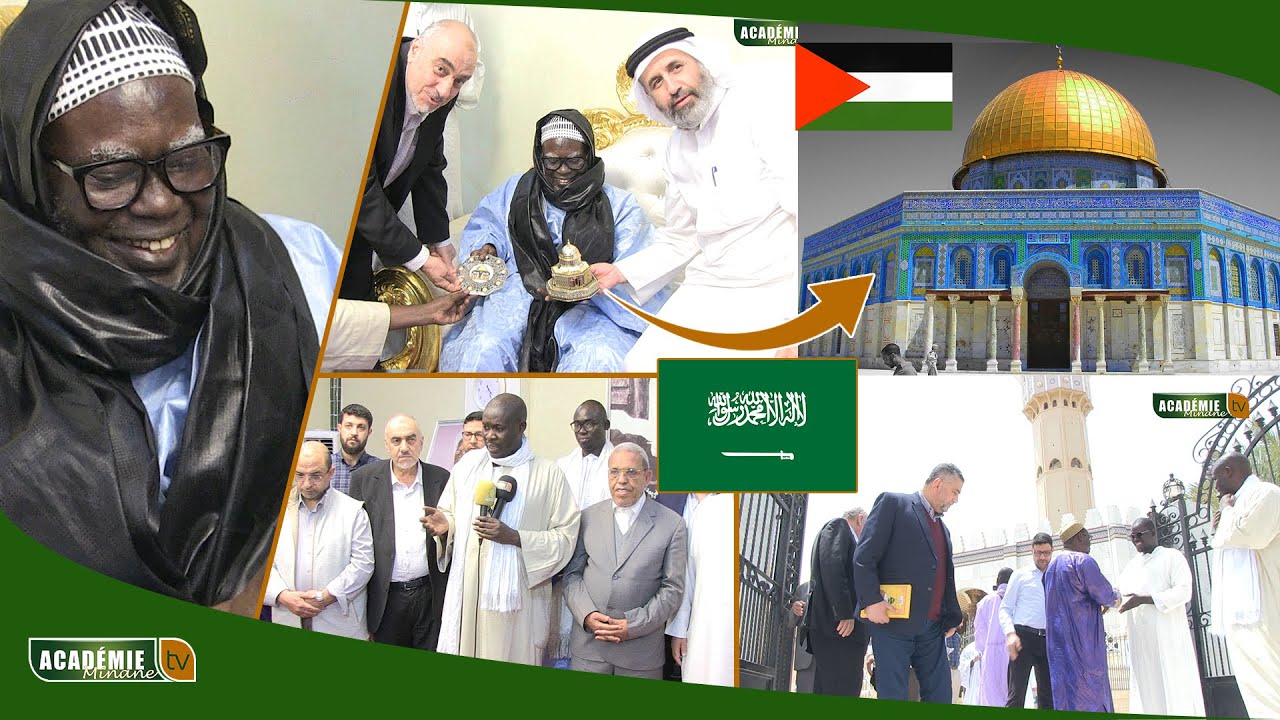 Délégation de haute autorités de pays Arabes en visite à Touba chez le khalif Général des Mourides