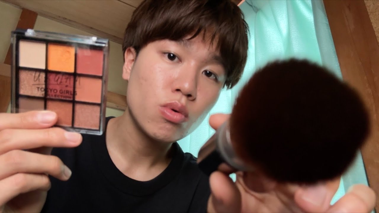 【ASMR】10分間のメイクアップロールプレイ💄【MAKEUP APPLICATION】