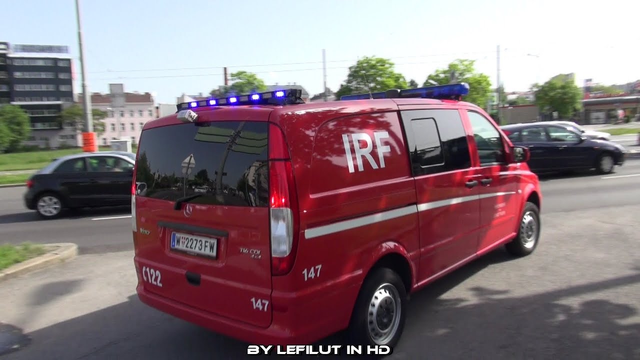 WAS F&Uuml;R EIN HECKBALKEN !!!!! [Inspektionsrauchfangkehrfahrzeug] IRF - BF Wien FW Mariahilf