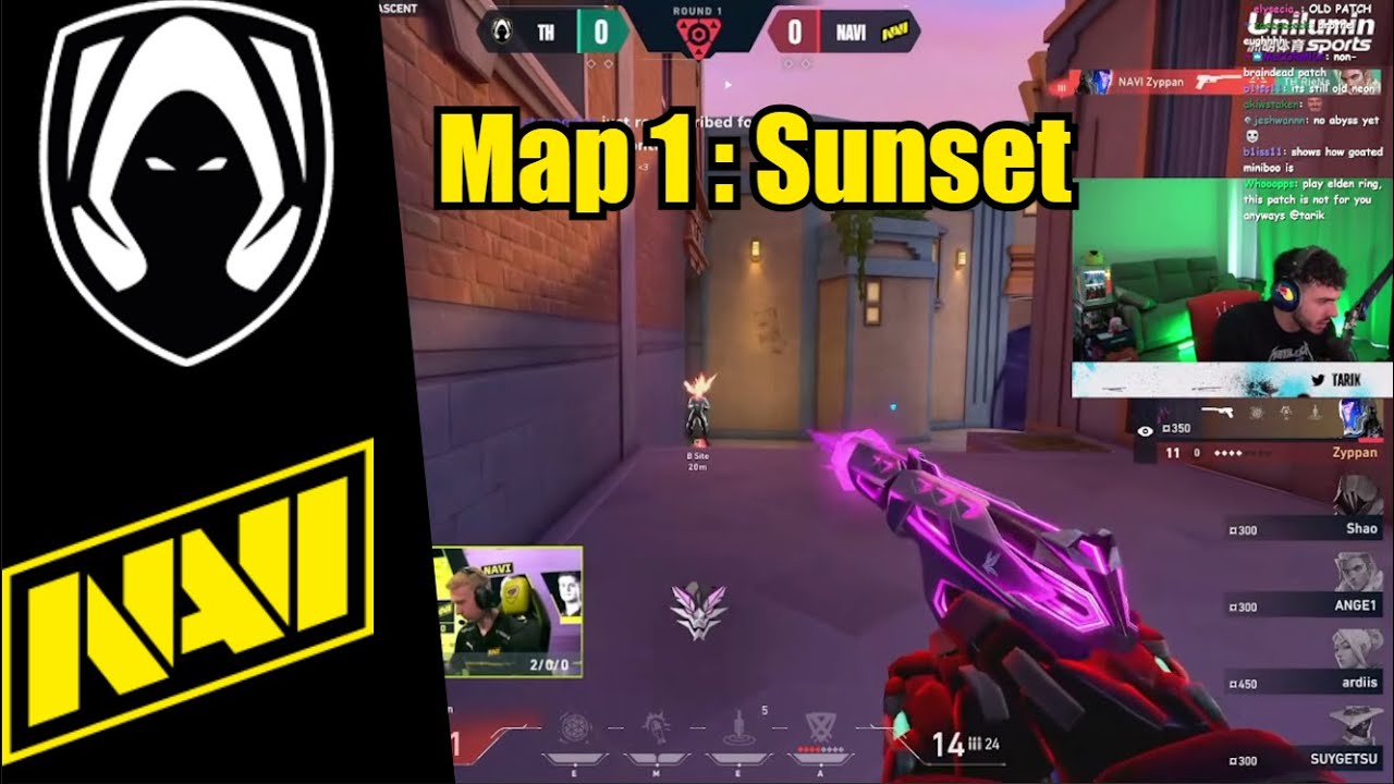 Tarik reacts to TH vs NAVI | Map 1 | Champions Tour 2024: EMEA Stage 2 |