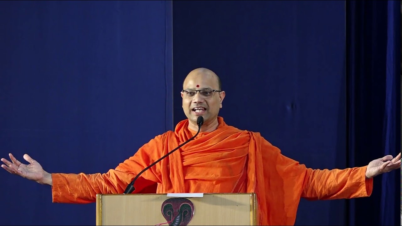 Speech by Swami Mangalanathananda ji Maharaj