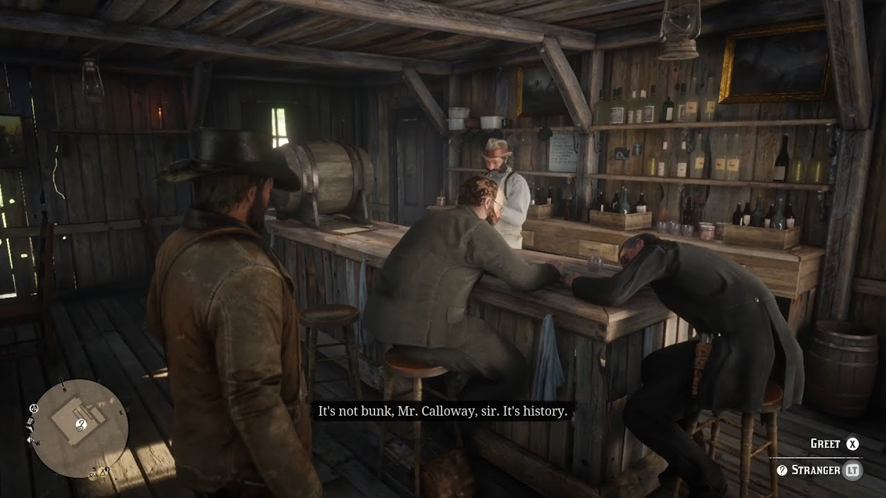Red Dead Redemption 2 - Talking to a Stranger