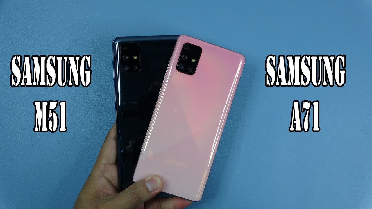 Samsung Galaxy M51 vs Galaxy A71 | Snapdragon 730G vs Snapdragon 730