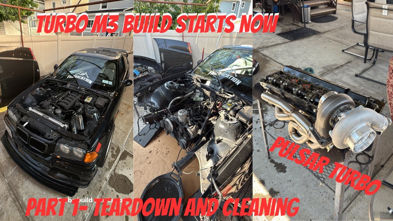 Turbo E36 Build Part 1: Tear Down & Prep for Boost