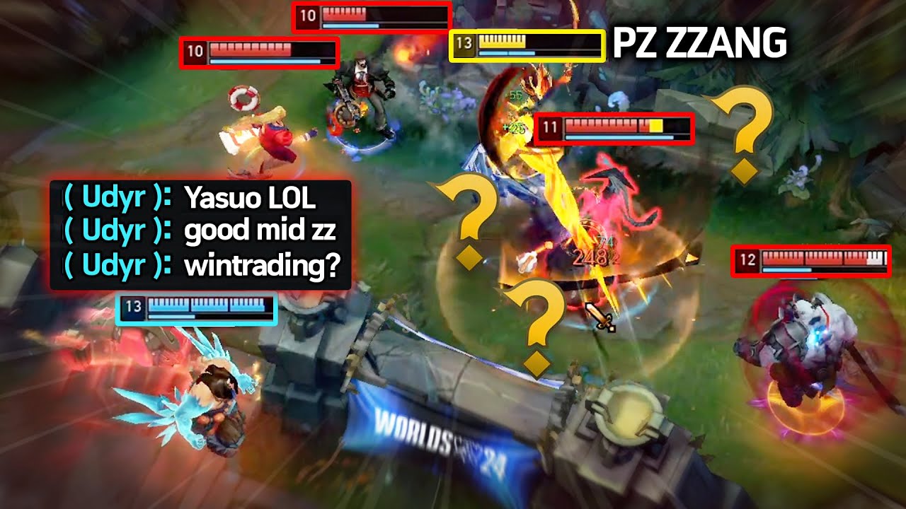 EVEN PZ ZZANG GETS CALLED A TROLL IN THIS ELO