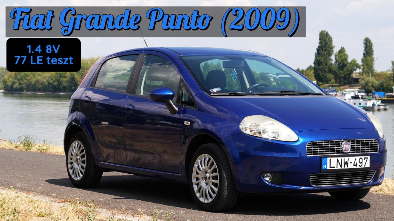 Fiat Grande Punto (2009) 1.4 8V használtteszt | Elég ez mindenre #fiatpunto