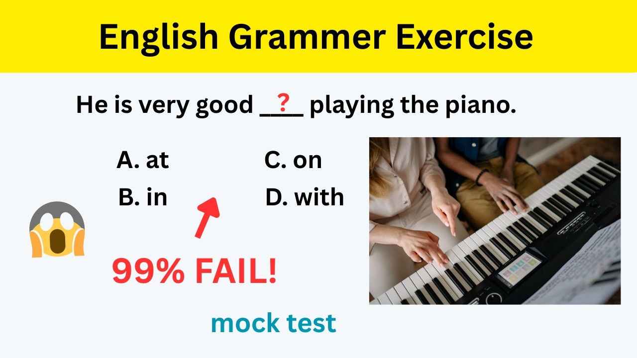 99% FAIL This English Grammar Quiz 😱 – Can You Beat It?