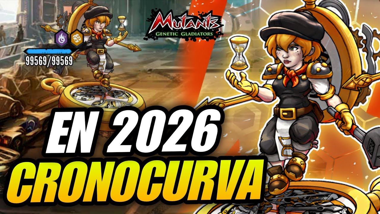 JUGANDO con MIMI CRONOCURVA en el PVP 🔥 ¿SIRVE EN ESTE 2026? | Mutants Genetic Gladiators