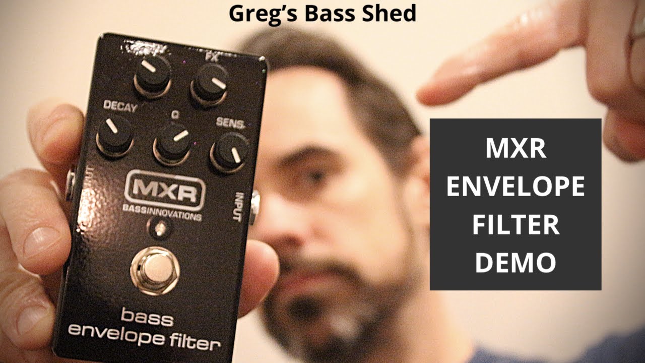 No.81 MXR Bass Envelope Filter Pedal Demo