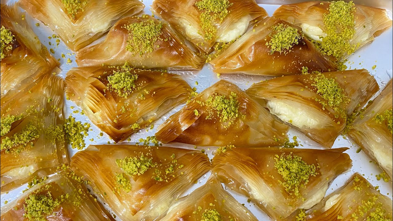 شعيبيات بالقشطة بأسهل وأبسط طريقة shaaybiyat bil Ashta #حلويات #قشطه #لبنان_مصر_سوريا_الخليج