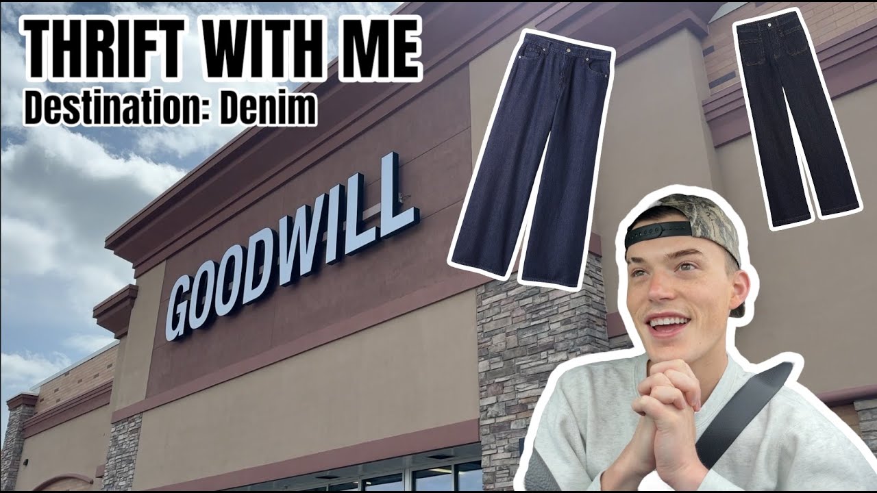 Thrift With Me : Destination Denim! Thrifting for Clothing to Resell on Poshmark & eBay!