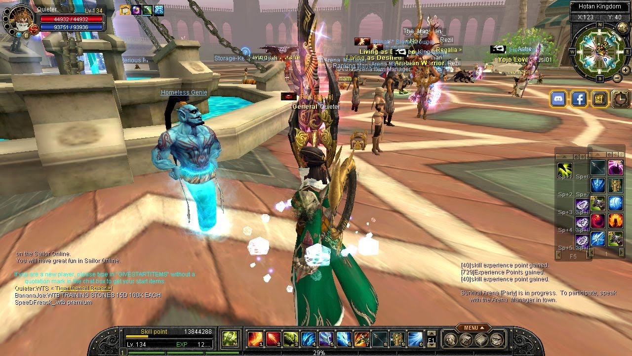 SILKROAD ONLINE | SAILOR ONLINE | GENIE LAMP QUEST