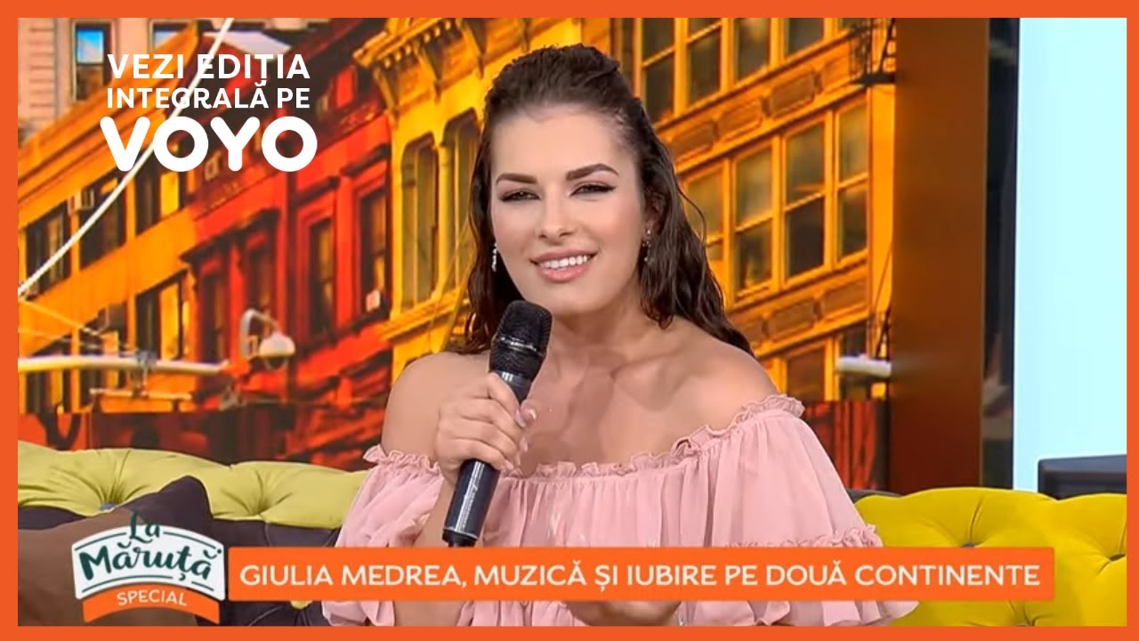 Giulia Medrea, muzică şi iubire pe două continente