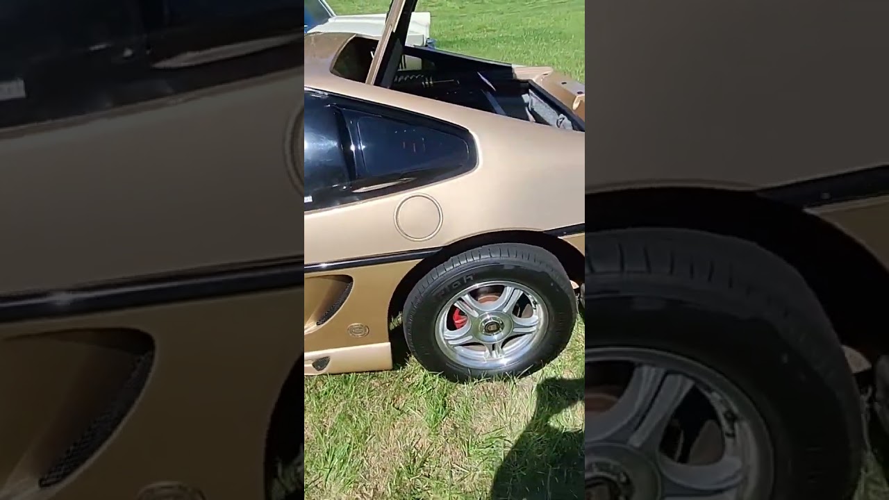 Pontiac Fiero GT 4.9v8 Swapped!! #automobile #carsshow #v8swap