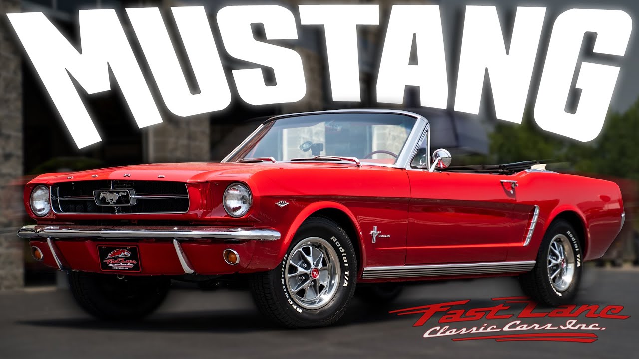 1965 Ford Mustang Convertible - For Sale at Fast Lane Classic Cars!