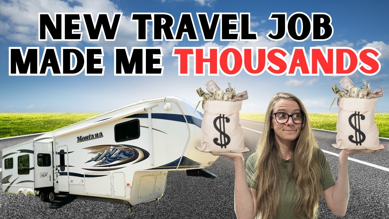 Made THOUSANDS with NEW Travel Job | No Work Camping | No Gate Guarding | No Beet Harvest | RV Life