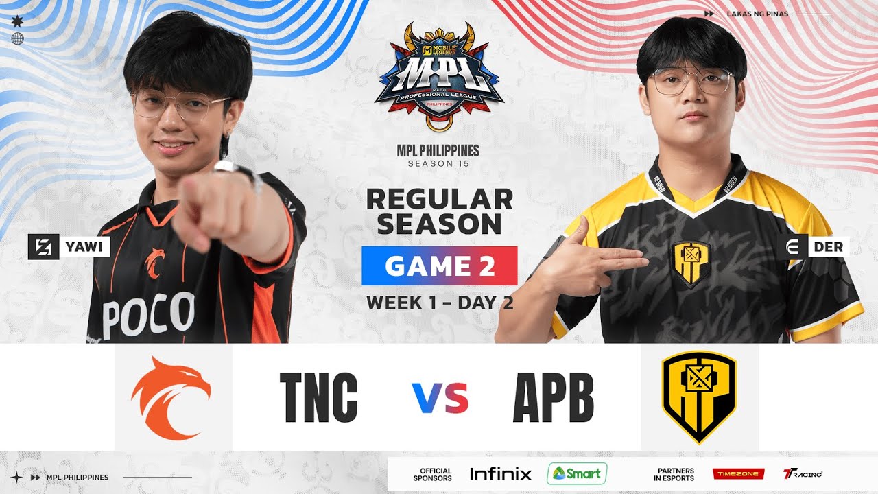 MPL PH S15 - W1D2 - TNC VS APBR GAME 2