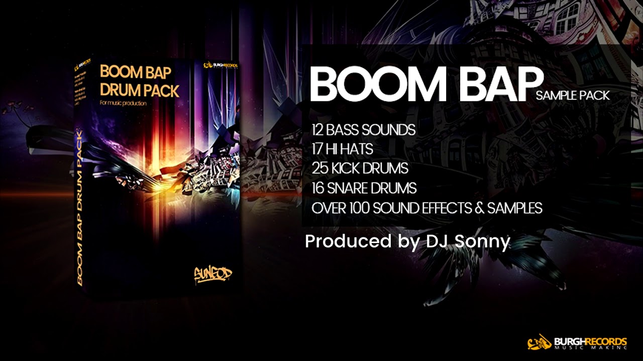 Free Sample Pack | Over 200 Boom Bap Drums & Samples | BurghRecords