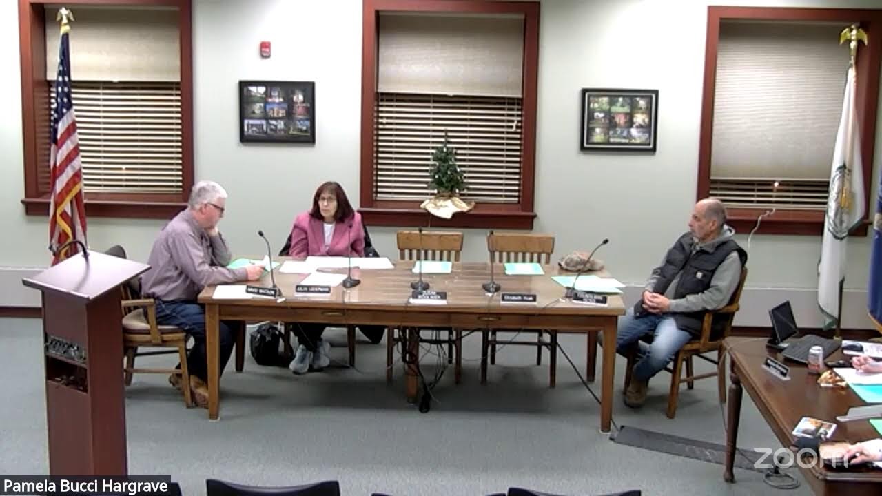 Conservation Board Meeting January 8, 2026