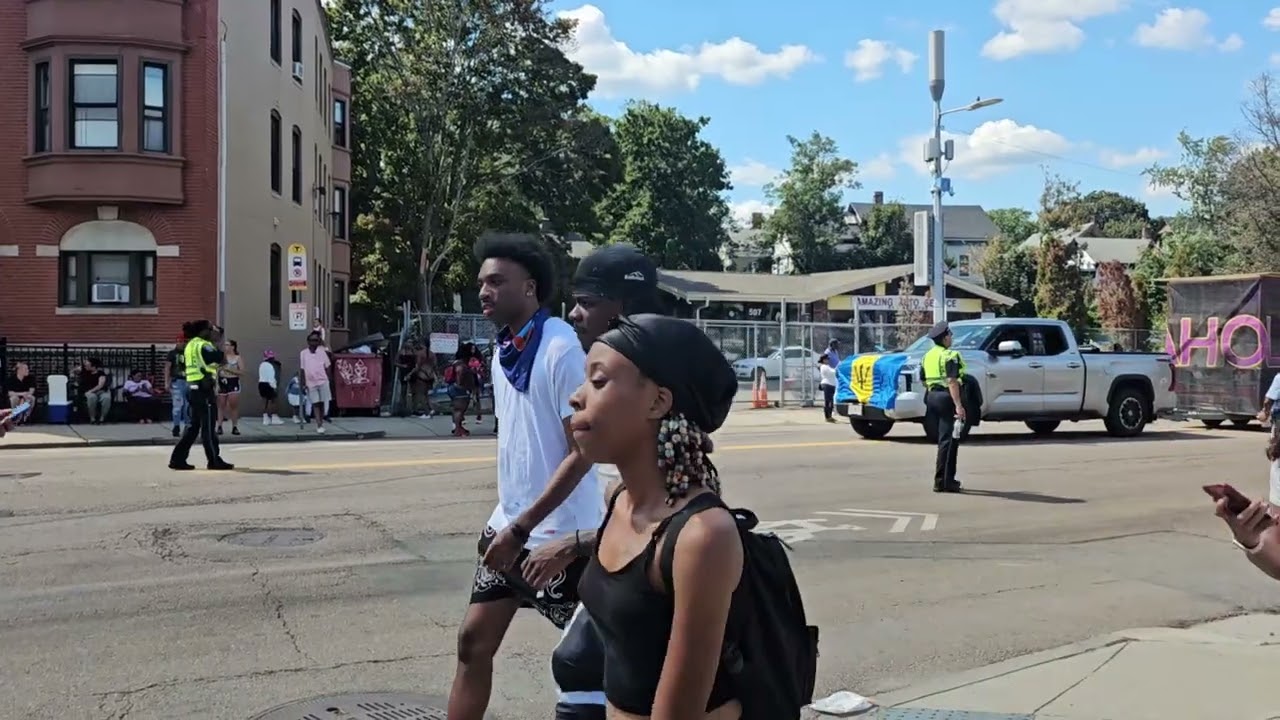 The Caribbean Parade in Boston, Massachusetts