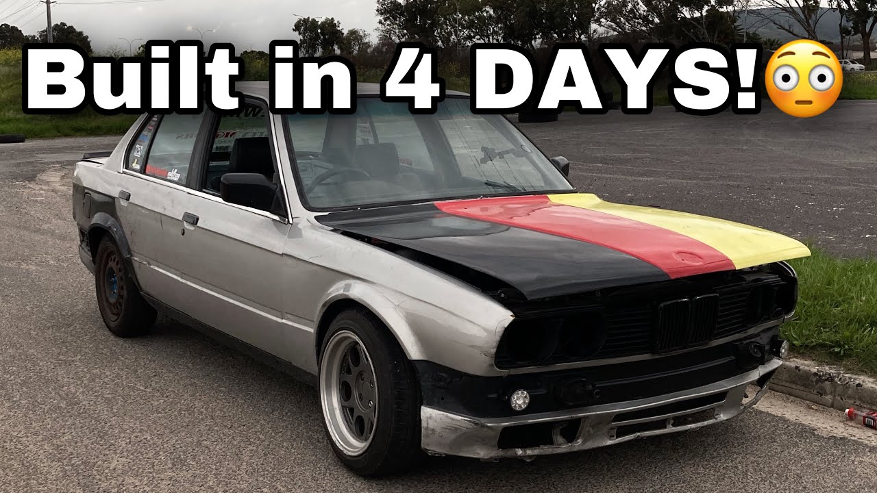 M52 powered E30 spin car🔥😍