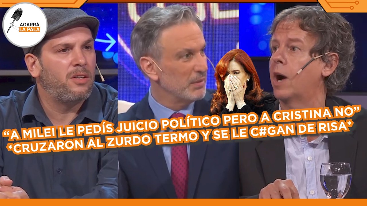 CRUZARON AL ZURDO ANTI-MILEI MÁS TERMO QUE PIDIÓ JUICIO POLÍTICO Y SE LE C*GAN DE RISA: 
