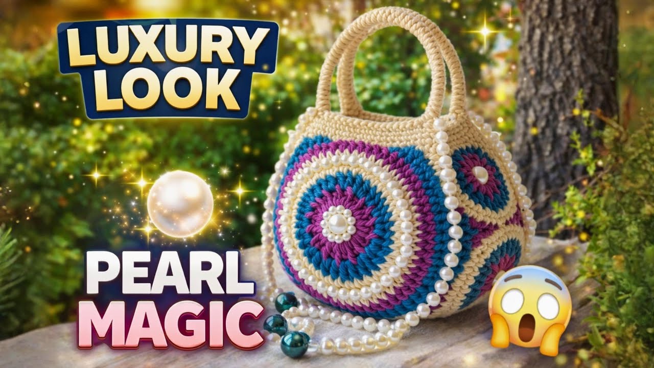 WOW! I Didn’t Expect This Crochet Bag to Look So Premium 😍 | Trendy Crosia Purse for any occasion 