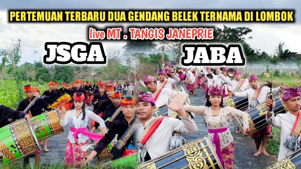 PERTEMUAN  DUA GENDANG BELEK TERNAMA DI LOMBOK JAYA BAKTI VS JATI SUARA GUNUNG AMUK