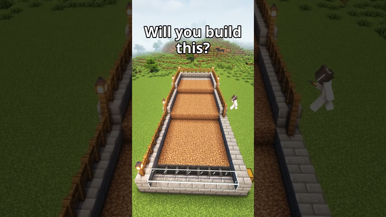 Minecraft Auto Crop Farm🥕 #shorts
