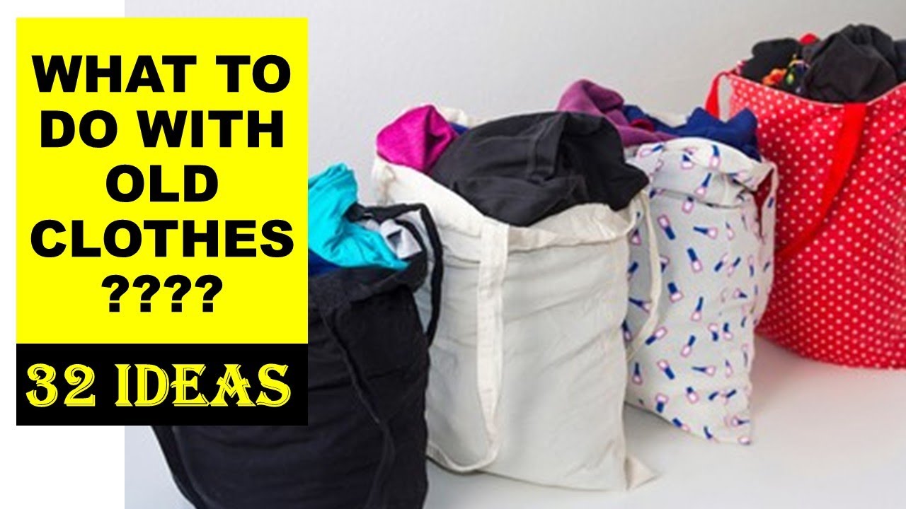 32 AMAZING IDEAS ON HOW TO REUSE OR REPURPOSE OLD CLOTHES @diyprocessbyhema