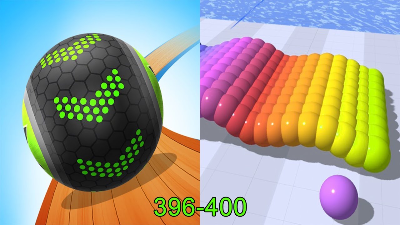 Going Balls VS Canvas Run Android iOS Gameplay (Level 396-400)